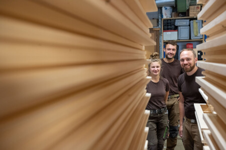 Das Team der Schreinerei Krump