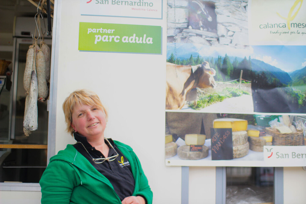 Dorothea Rigonalli, Initiantin der Kooperative Prodotti del Moesano