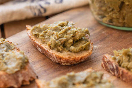 Dörrbohnen-Tapenade