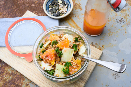 Buchweizen-Fenchel-Salat