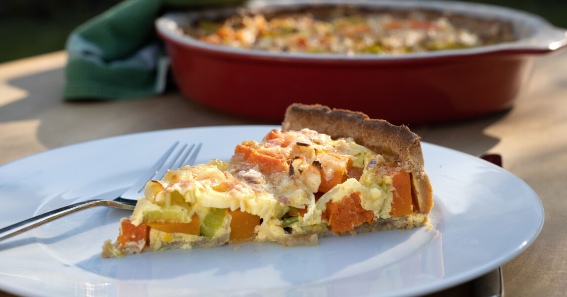 Kürbis-Lauch-Quiche | Schweizer Berghilfe