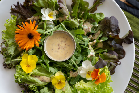 Ein echter Klassiker unter den Salat-Dressings! In wenigen Minuten zubereitet, passt die würzig-süsse Sauce zu allen Salaten, sowohl im Sommer als auch im Winter.